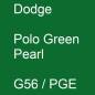 Preview: Dodge, Polo Green Pearl, G56 / PGE.